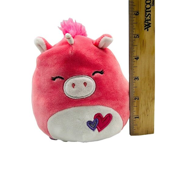 SQUISHMALLOWS FlipAMallow Zoe and Courtney Caticorn Plush 5" Pink Purple - Picture 9 of 9